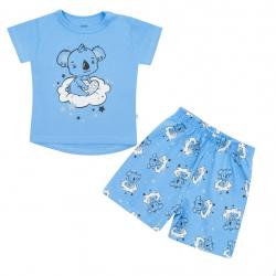Dětské letní pyžamko New Baby Dream modré Modrá velikost - 62 (3-6m)
