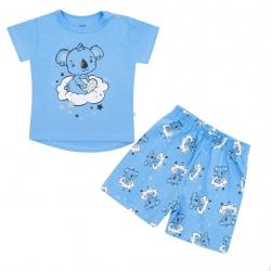Dětské letní pyžamko New Baby Dream modré Modrá velikost - 68 (4-6m)