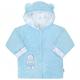 Zimní kabátek New Baby Nice Bear modrý Modrá velikost - 56 (0-3m)