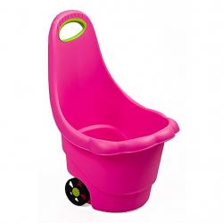 Dětský multifunkční vozík BAYO Sedmikráska 60 cm růžový Růžová
