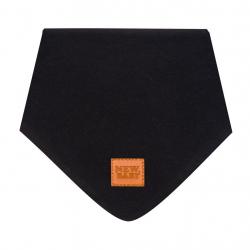 Kojenecký bavlněný šátek na krk New Baby Favorite černý S Černá velikost - S