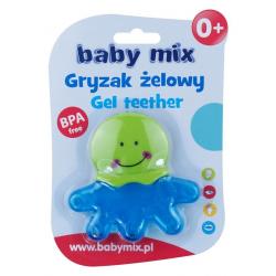 Chladící kousátko Baby Mix chobotnice Modrá