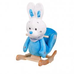 Houpací hračka s melodií PlayTo králíček modrá Modrá