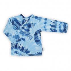 Kojenecká bavlněná košilka Nicol Tomi modrá Modrá velikost - 56 (0-3m)