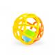 Interaktivní svítící a hrající chrastítko Balónek Baby Mix žluté Žlutá