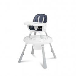 Jídelní židlička CARETERO 3v1 Velmo blue Modrá