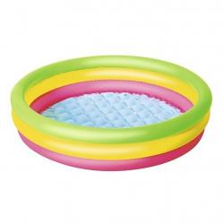 Dětský nafukovací bazén Bestway 102x25 cm 3 barevný Multicolor