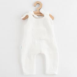 Kojenecké mušelínové lacláčky New Baby Soft dress béžová Béžová velikost - 80 (9-12m)