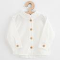 Kojenecká mušelínová košile New Baby Soft dress béžová Béžová velikost - 62 (3-6m)