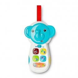 Dětská edukační hračka Toyz telefon slon Multicolor