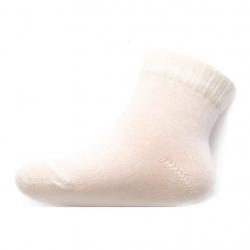 Kojenecké bavlněné ponožky New Baby bílé Bílá velikost - 80 (9-12m)