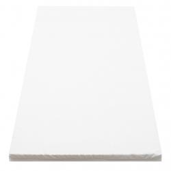 Pěnová matrace 140x70 cm bílá Bílá
