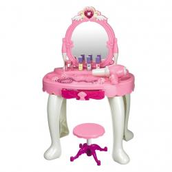 Dětský toaletní stolek se židličkou Baby Mix Sandra Růžová