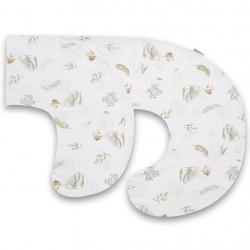 Povlak na kojící polštář ve tvaru C New Baby Housátka Bílá
