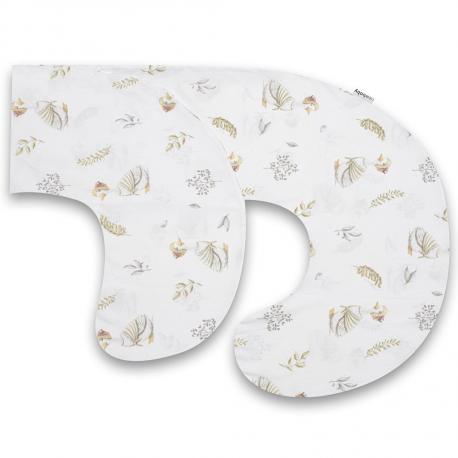 Povlak na kojící polštář ve tvaru C New Baby Housátka Bílá