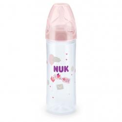 Kojenecká láhev NUK LOVE 250 ml, 6-18 m růžová Růžová