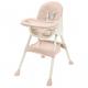 Jídelní židlička Baby Mix Nora dusty pink Růžová