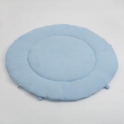 Mušelínová dětská hrací deka New Baby modrá Modrá
