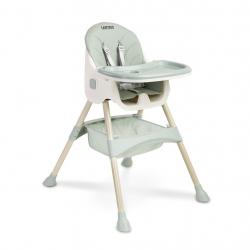 Jídelní židlička 2v1 CARETERO Bill mint (poškozený obal) Zelená