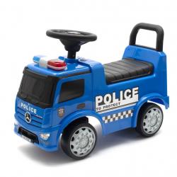 Dětské odrážedlo se zvukem Mercedes Baby Mix POLICE modré Modrá