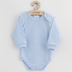 Kojenecké bavlněné body New Baby Casually dressed modrá Modrá velikost - 56 (0-3m)