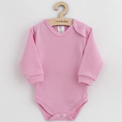 Kojenecké bavlněné body New Baby Casually dressed růžová Růžová velikost - 56 (0-3m)