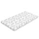 Dětská pěnová matrace New Baby STANDARD 120x60x6 cm pírka Bílá