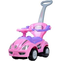 Dětské jezdítko 3v1 Bayo Mega Car pink (POŠKOZENÝ OBAL) Růžová