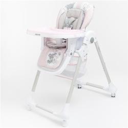 Jídelní židlička Baby Mix Infant pink Růžová