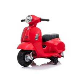 Dětská elektrická motorka Baby Mix Vespa červená Červená