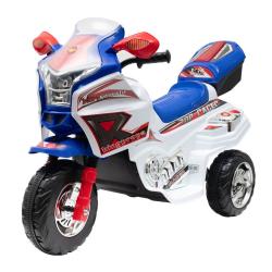 Dětská elektrická motorka Baby Mix RACER bílá Bílá
