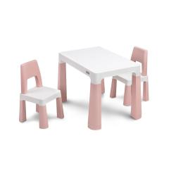 Dětský set stoleček se 2 křesílky Toyz MONTI pink Růžová