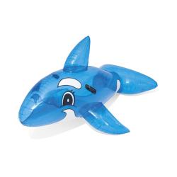 Dětský nafukovací delfín do vody s držadly Bestway modrý Modrá