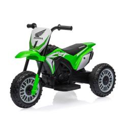 Elektrická motorka Milly Mally Honda CRF 450R zelená Zelená